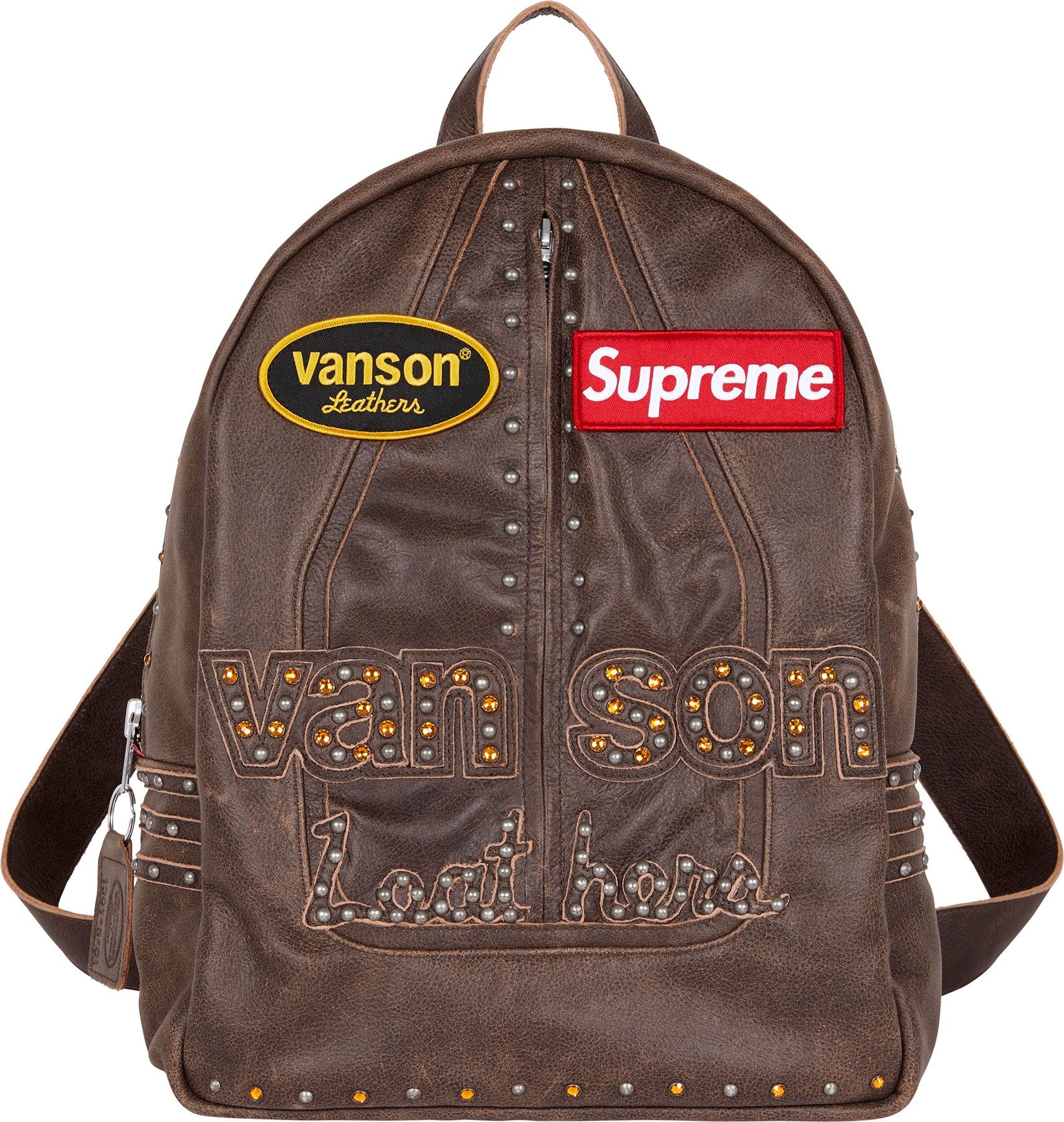 Supreme®/Vanson Leathers®/b.b. Simon Backpack view 14